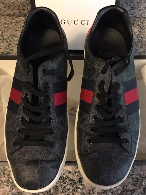 gucci retro sneaker|pre owned gucci sneakers.